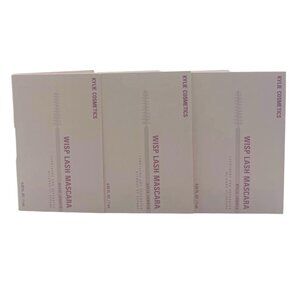 3X Kylie Cosmetics Wisp Lash Mascara Black .03oz/1ml Each Sample Size